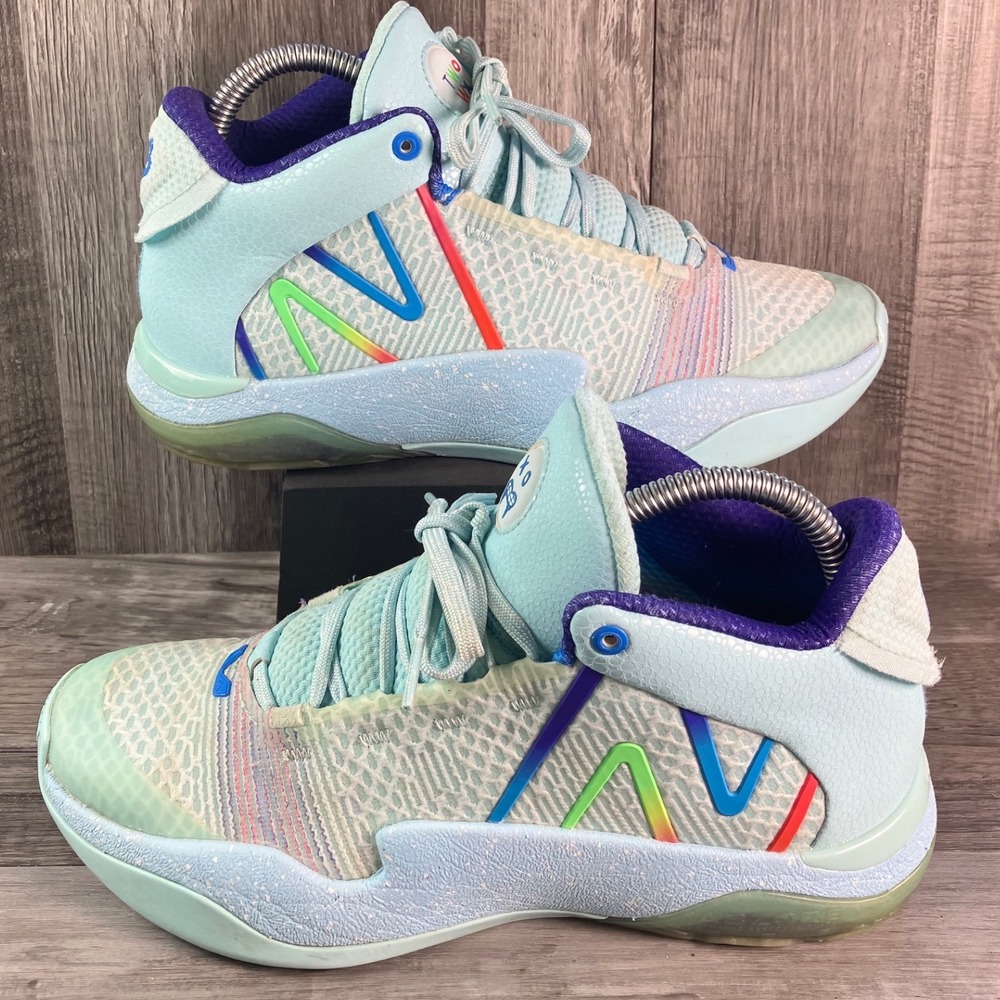New Balance Two Wxy V2 Cold Summer Basketball Shoes Light Blue GB2WYBV2 Boys 6
